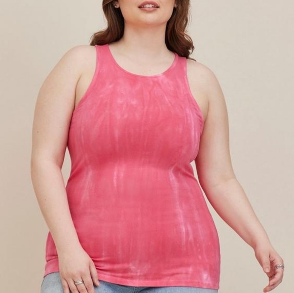 Torrid Tye Dye Foxy High Neck top size 5 - Picture 3 of 4